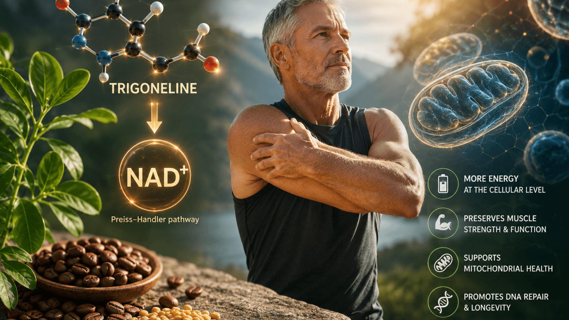 КАКВО Е ТРИГОНЕЛИН? НОВИЯТ NAD+ БУСТЕР ЗА МУСКУЛИ И ДЪЛГОЛЕТИЕ